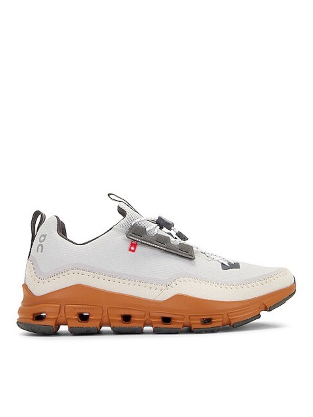 On Running Cloudaway Sneaker in Glacier & Pecan Outdoor Athletic Men’s 10